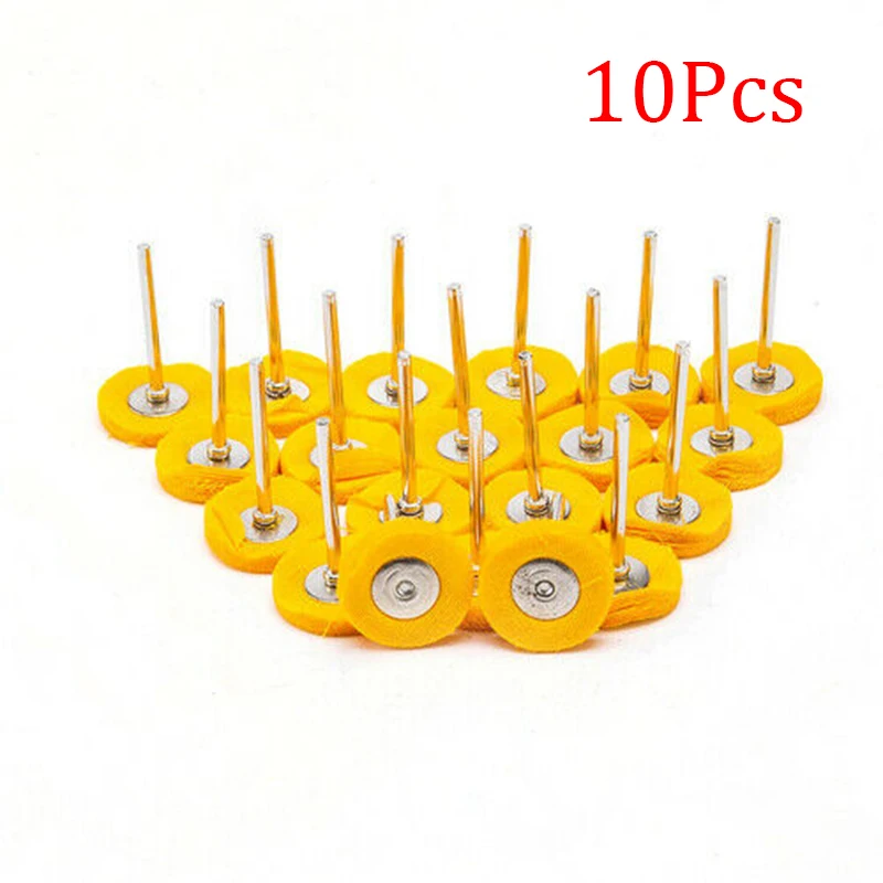 10Pcs 25mm Fine Shank Jewelry Metals Polishing Buffing Wheels Wool Felt Polisher Disc Pad Rotary Tool Accessories
10Pcs 25mm Fine Shank Jewelry Metals Polishing Buffing Wheels Wool Felt Polisher Disc Pad Rotary Tool Accessories