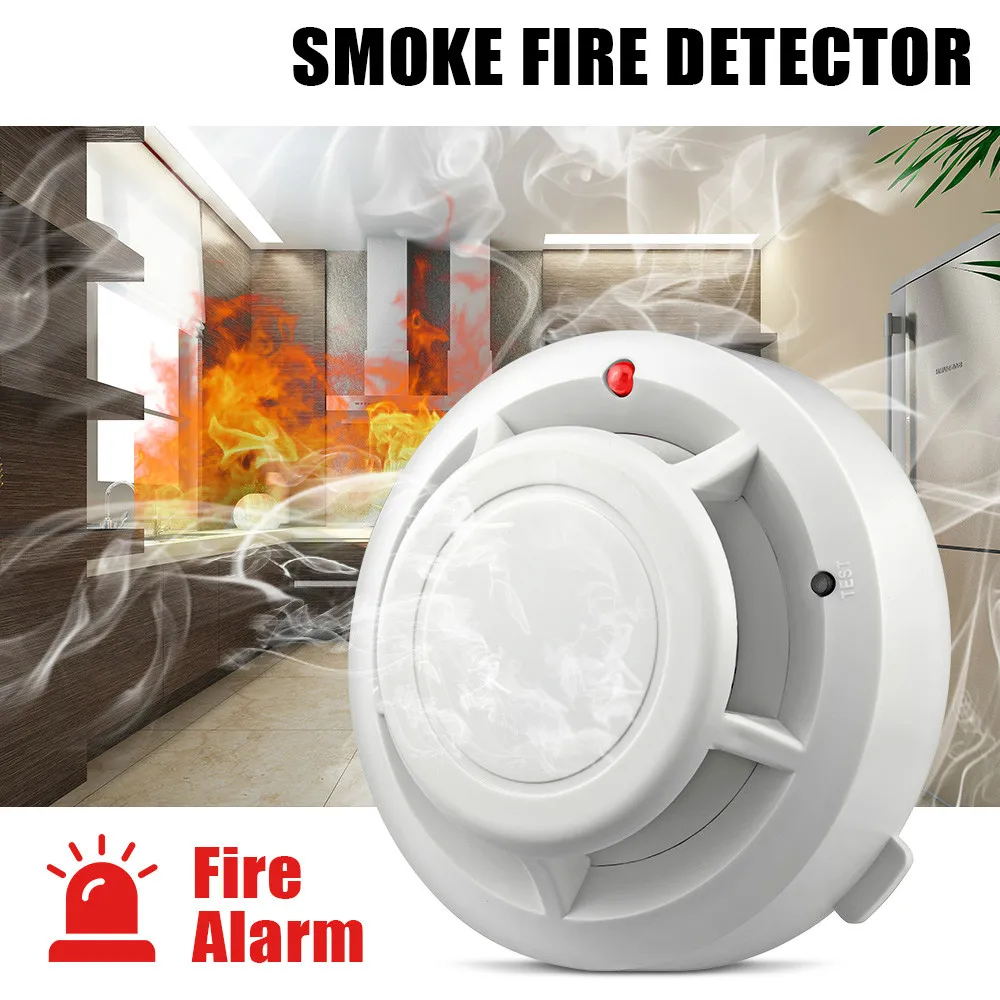 High Sensitive Stable Independent Alarm Smoke Detector Home Security Wireless Alarm Smoke Detector Sensor Fire Equipment
High Sensitive Stable Independent Alarm Smoke Detector Home Security Wireless Alarm Smoke Detector Sensor Fire Equipment