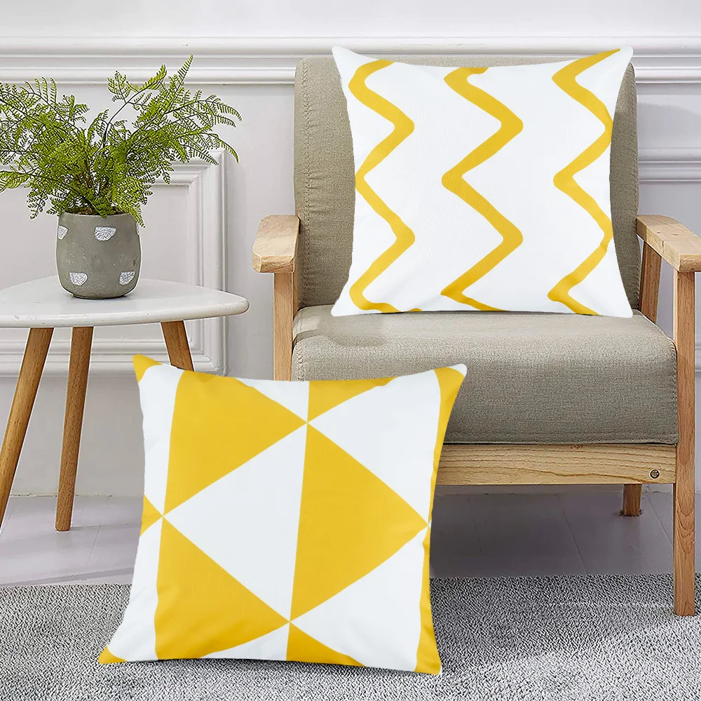 45x45cm Wave Waterproof Pillow Case Geometric Print Throw Pillow Covers Modern Cushion Cover for Couch Patio Tent Home Decor
45x45cm Wave Waterproof Pillow Case Geometric Print Throw Pillow Covers Modern Cushion Cover for Couch Patio Tent Home Decor