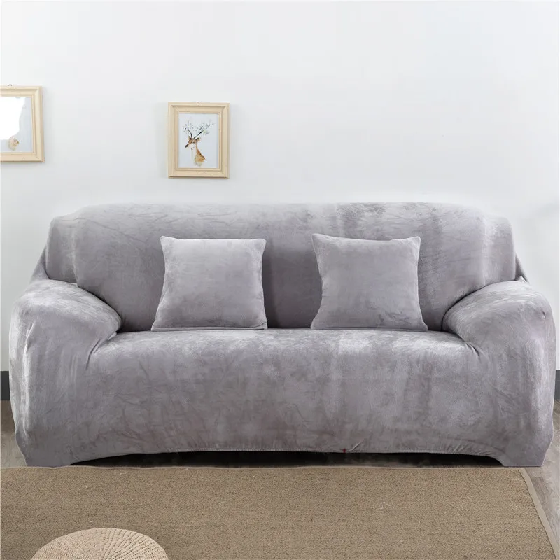 Thicken Plush Elastic Sofa Covers for Living Room Sectional Corner Furniture Slipcover Couch Cover 1/2/3/4 Seater Solid Color
Thicken Plush Elastic Sofa Covers for Living Room Sectional Corner Furniture Slipcover Couch Cover 1/2/3/4 Seater Solid Color