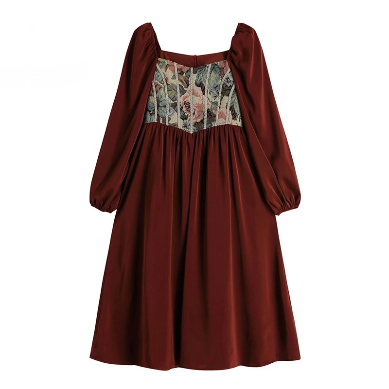 Romantic French Dress 2021 Spring Vintage Mori Girl Mid Long Frocks Female Long Sleeve Fashion Loose Holiday Party Club Dresses
Romantic French Dress 2021 Spring Vintage Mori Girl Mid Long Frocks Female Long Sleeve Fashion Loose Holiday Party Club Dresses