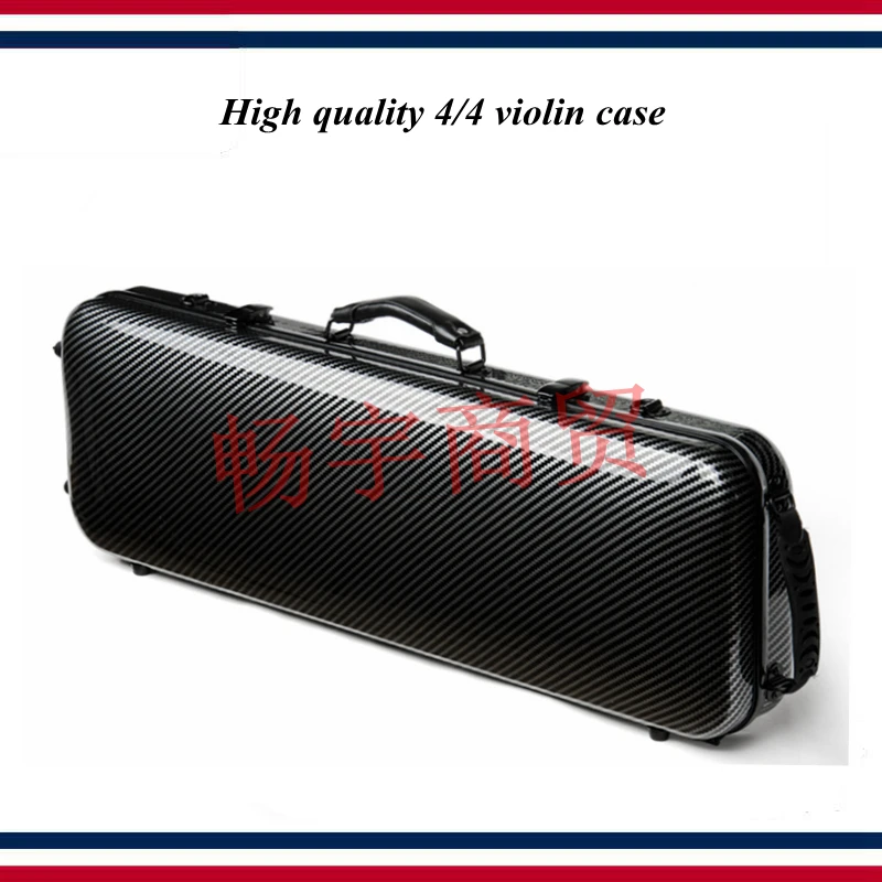 High quality Professional violin case 4/4 FRP carbon fiber black Fashion style violin parts violin accessories 042
High quality Professional violin case 4/4 FRP carbon fiber black Fashion style violin parts violin accessories 042