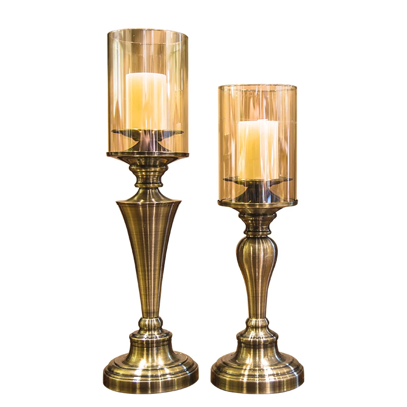Creative Europe Luxury Metal Glass Candle Holders Vintage Christmas Wedding Desktop Candelabra Kaarsenhouder Home Decore EC50LL
Creative Europe Luxury Metal Glass Candle Holders Vintage Christmas Wedding Desktop Candelabra Kaarsenhouder Home Decore EC50LL