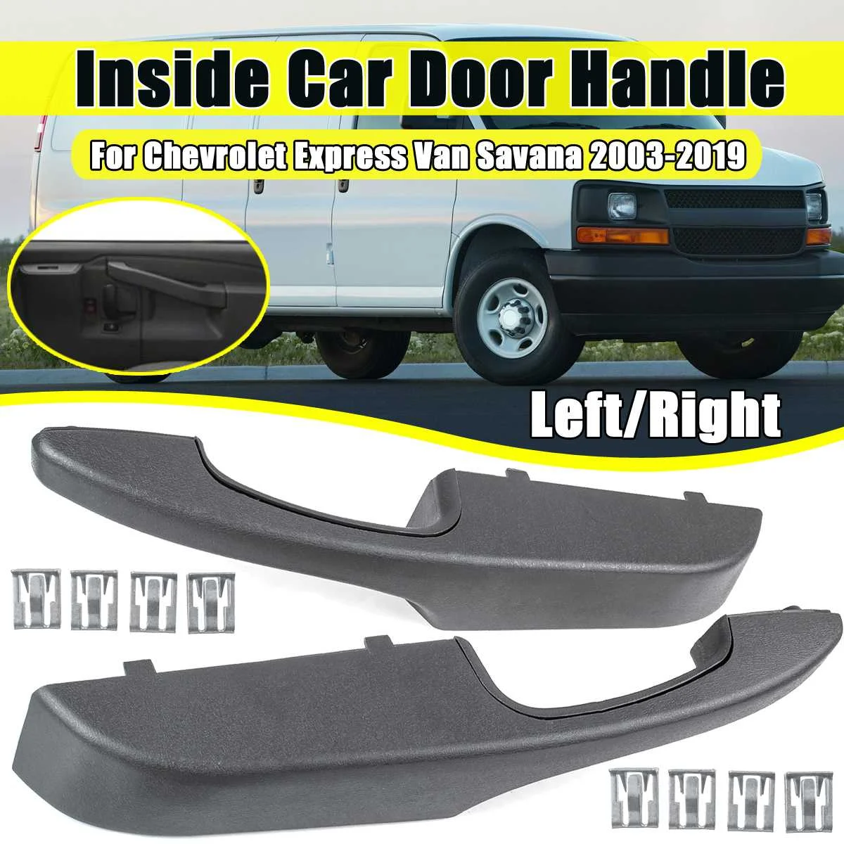 Car Interior Inside Pull Door Handle Armrest 25750064 25750067 For Chevrolet Express for GMC Van Savana 2003-2019
Car Interior Inside Pull Door Handle Armrest 25750064 25750067 For Chevrolet Express for GMC Van Savana 2003-2019