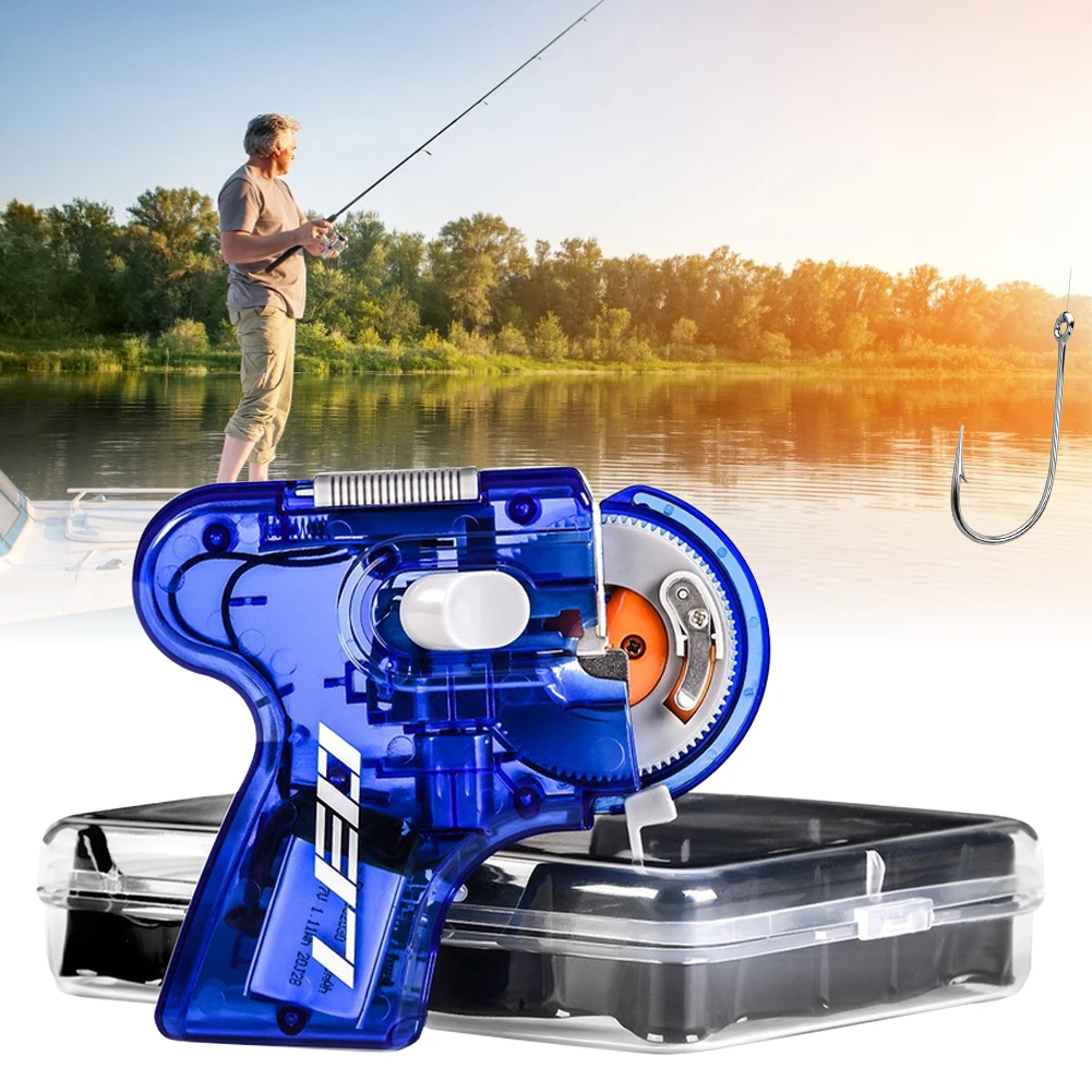 Fishing Hooking Knot Tying Tool Electric Device Line Automatic Mult Hook Needle Knotter Fishing Accessories Fishing Line Winder
Fishing Hooking Knot Tying Tool Electric Device Line Automatic Mult Hook Needle Knotter Fishing Accessories Fishing Line Winder