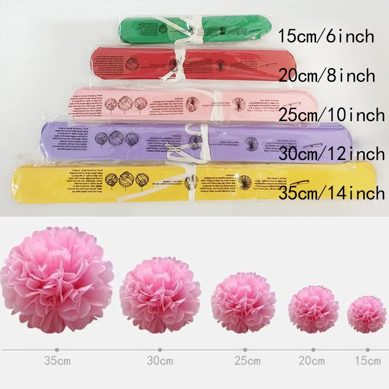 5PCS Handmade Tissue Paper Pompoms Wedding Decorative Paper Flowers Ball Baby Shower Birthday Party Decoration Pom Poms
5PCS Handmade Tissue Paper Pompoms Wedding Decorative Paper Flowers Ball Baby Shower Birthday Party Decoration Pom Poms