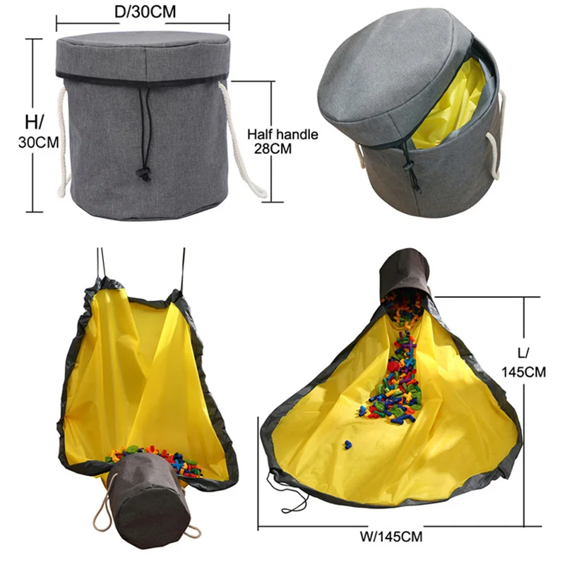 Toy Cleaning Storage Bag Multifunctional Portable Toy Storage Bag Toy Bag Basket Integrated Waterproof Storage Bucket
Toy Cleaning Storage Bag Multifunctional Portable Toy Storage Bag Toy Bag Basket Integrated Waterproof Storage Bucket