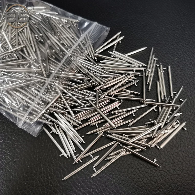 Spring Bar 3 Pieces Of Silver Metal Strap Tool-free 18-24 Mm Connecting Pin 1.5mm 1.8mm Thickness Stainless Steel | Наручные часы