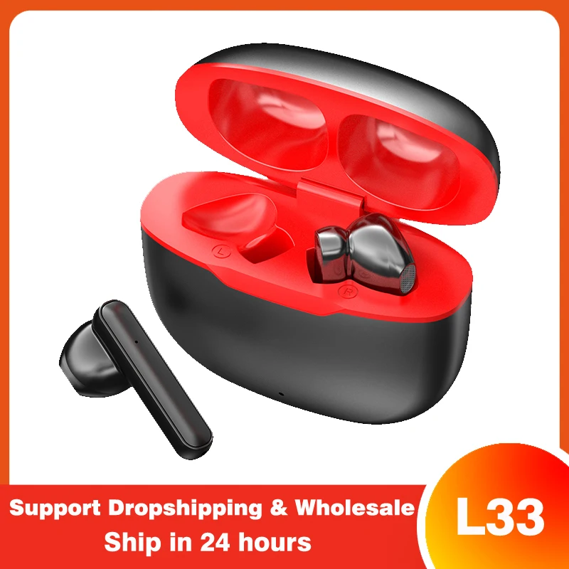 Bluetooth Earphone L33 TWS Wireless 5.0 Headphones Sport Earbuds Waterproof Noise Cancelling Music Headset Touch Earphone
Bluetooth Earphone L33 TWS Wireless 5.0 Headphones Sport Earbuds Waterproof Noise Cancelling Music Headset Touch Earphone