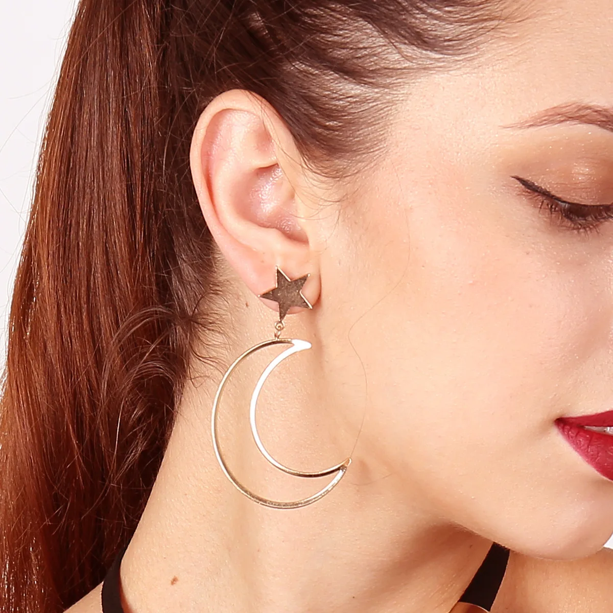 Moon Star Earrings for Women Stud Earring Hot Sale Girls Accessories Wedding Party Luxury Jewelry Gifts
Moon Star Earrings for Women Stud Earring Hot Sale Girls Accessories Wedding Party Luxury Jewelry Gifts