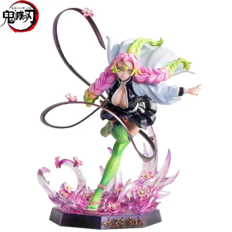 Новинка 2021, фигурка аниме, модель экшн-фигурки рассекающего демонов киметасу, No Yaiba, Kanroji Mitsuri, ПВХ Модель, игрушки, коллекционная кукла, подарок