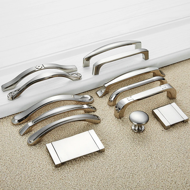 Cabinet Furniture Drawer Kitchen Handle For Wardrobe Cupboard Dresser Closet Metal Zinc Hardware Home Silver 96/128 Handle Knob 
Cabinet Furniture Drawer Kitchen Handle For Wardrobe Cupboard Dresser Closet Metal Zinc Hardware Home Silver 96/128 Handle Knob