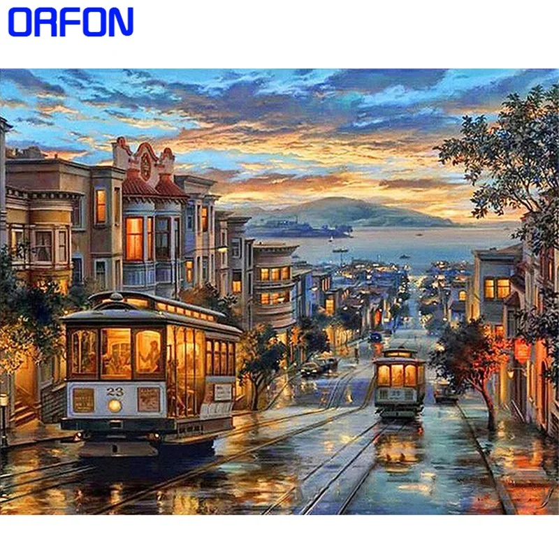 ORFON DIY краски по номерам холст краски наборы закат автомобиль ручной окраски по номерам холст декорации домашнее украшение
ORFON DIY краски по номерам холст краски наборы закат автомобиль ручной окраски по номерам холст декорации домашнее украшение