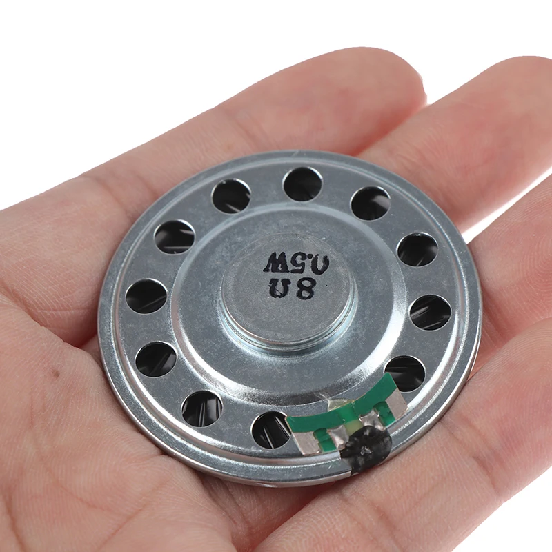 2PCS Ultra-thin Mini Loudspeaker 50mm 8 Ohms 0.5 Watt Speaker Hand Tool Parts Home DIY HUXUAN
2PCS Ultra-thin Mini Loudspeaker 50mm 8 Ohms 0.5 Watt Speaker Hand Tool Parts Home DIY HUXUAN