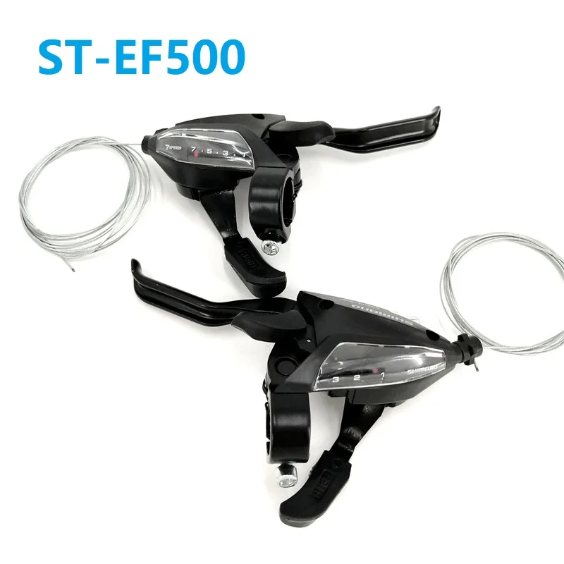 3*7 21 Speed Bicycle Derailleurs ST-EF500 Shift Lever & Brake Lever Conjoined DIP MTB Mountain Bike Shifters EF500 
3*7 21 Speed Bicycle Derailleurs ST-EF500 Shift Lever & Brake Lever Conjoined DIP MTB Mountain Bike Shifters EF500