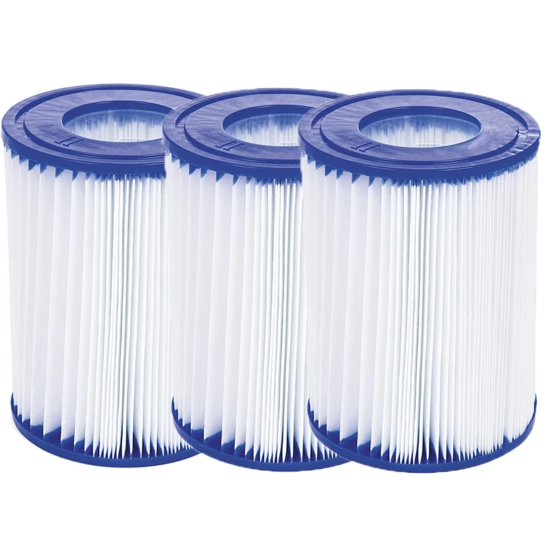 Swimming Pool Filter Cartridge SIZE II for FD2137 Swimming Pool TYPE II Inflatable Pool Accessories for 500/800 Gallon
Swimming Pool Filter Cartridge SIZE II for FD2137 Swimming Pool TYPE II Inflatable Pool Accessories for 500/800 Gallon