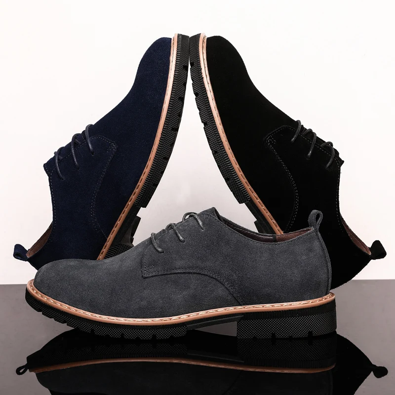 Casual Genuine Leather Shoes Men Fashion Handmade Loafers Shoes Lace-Up Comfortable Moccasins Business Big Size Zapatos Hombre
Casual Genuine Leather Shoes Men Fashion Handmade Loafers Shoes Lace-Up Comfortable Moccasins Business Big Size Zapatos Hombre
