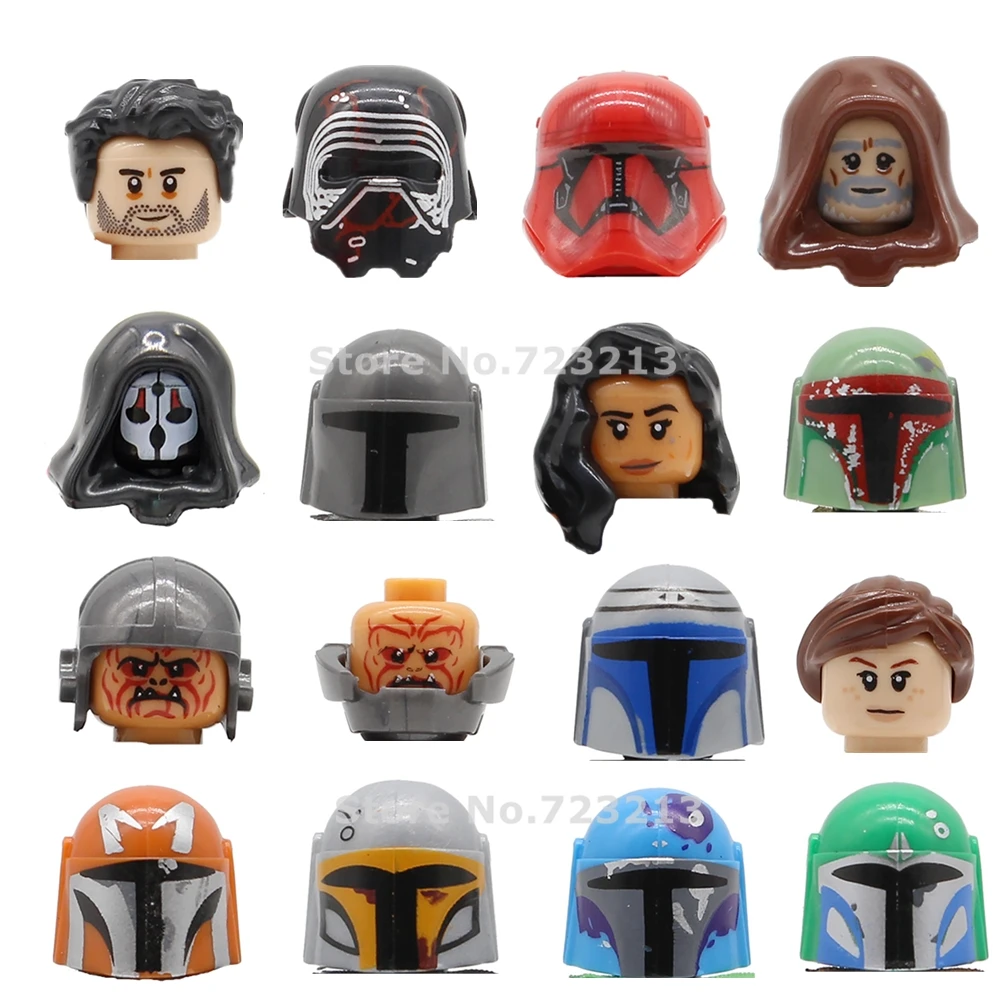 Feleph SW Space Figure Head Jannah Boba Face Kazuda Xiono Rey Jango Phasma Building Blocks Bricks Toys G0001 G0002 
Feleph SW Space Figure Head Jannah Boba Face Kazuda Xiono Rey Jango Phasma Building Blocks Bricks Toys G0001 G0002