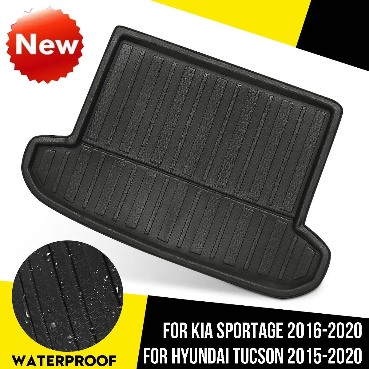 Rear Trunk Cargo Boot Liner Mat for KIA Sportage 2016-20 for Hyundai Tucson 2015-20 Car styling Interior Accessories Boot Liner
Rear Trunk Cargo Boot Liner Mat for KIA Sportage 2016-20 for Hyundai Tucson 2015-20 Car styling Interior Accessories Boot Liner
