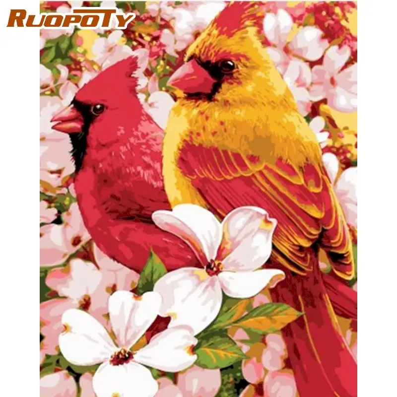 RUOPOTY Oil Paint By Numbers Kits Flower And Bird Animal Painting By Numbers On Canvas Frameless 60x75cm Figure DIY Home Decor
RUOPOTY Oil Paint By Numbers Kits Flower And Bird Animal Painting By Numbers On Canvas Frameless 60x75cm Figure DIY Home Decor