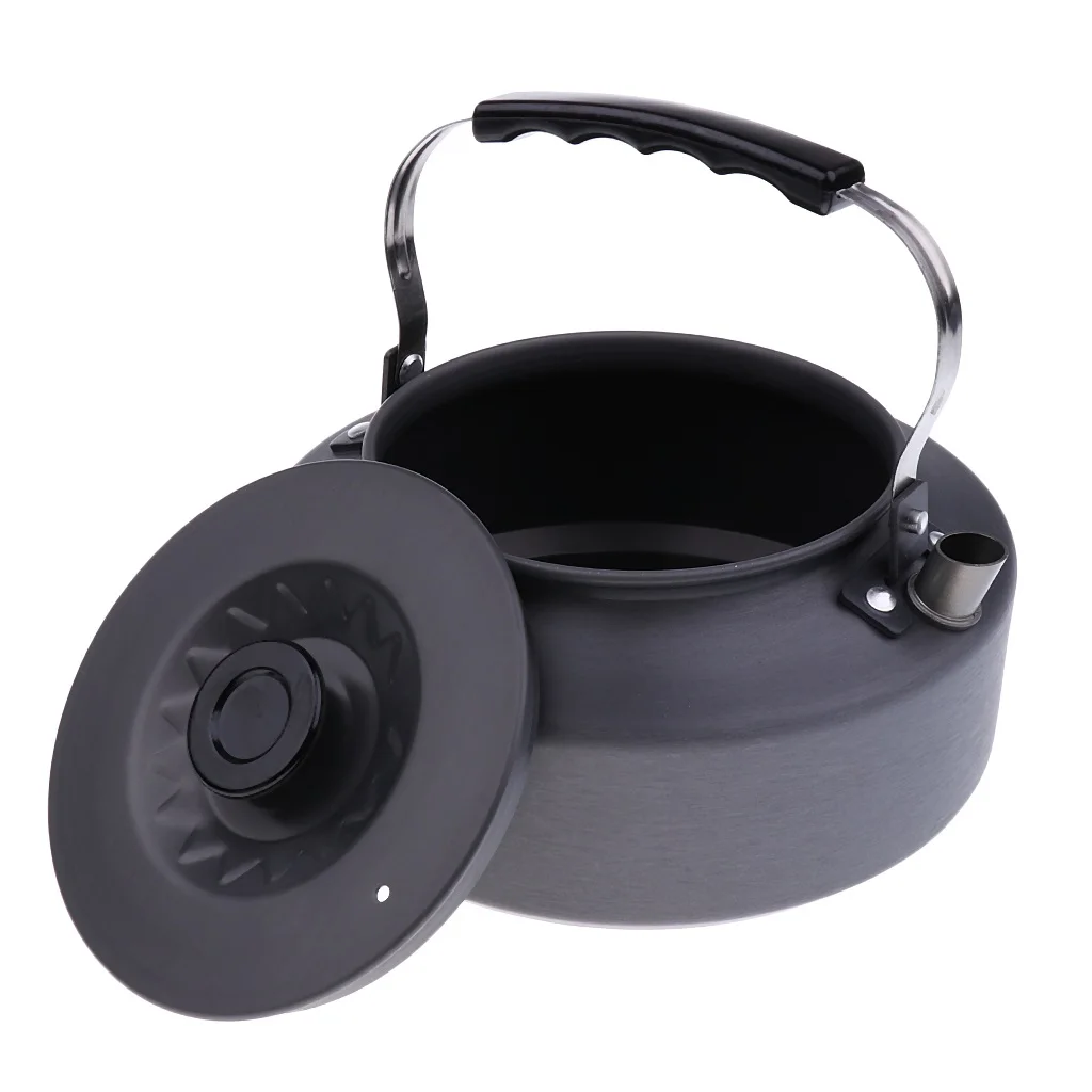 Portable Ultra-light Aluminum Alloy Coffee Pot Tea Kettle for Caravanning Camping Fishing 1600ml Large Capacity
Portable Ultra-light Aluminum Alloy Coffee Pot Tea Kettle for Caravanning Camping Fishing 1600ml Large Capacity