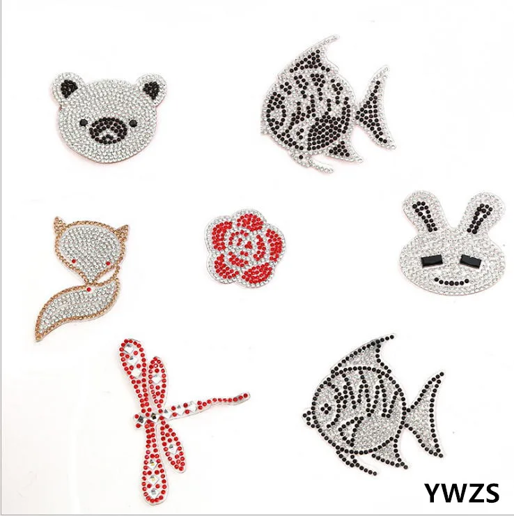 New arrival 20 pcs Animal Cartoon Rhinestones iron on patches DIY Hotfix Motif Applique garment bag patch bag decor accessory
New arrival 20 pcs Animal Cartoon Rhinestones iron on patches DIY Hotfix Motif Applique garment bag patch bag decor accessory