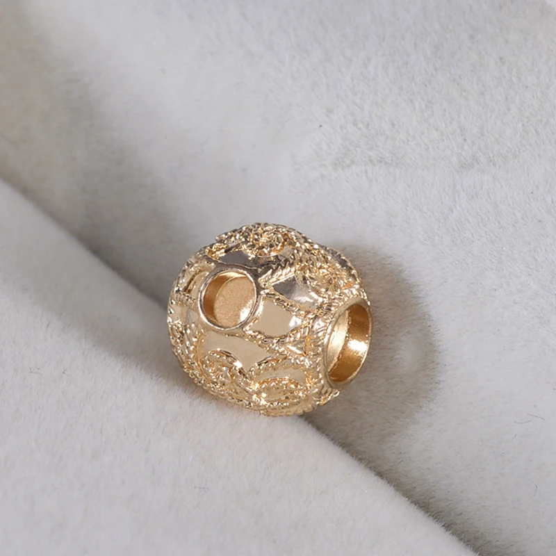 24K Real Gold Filled Color-Preserving Three Holes Necklace Bracelet Beads DIY Jewelry Making Finding Accessories 
24K Real Gold Filled Color-Preserving Three Holes Necklace Bracelet Beads DIY Jewelry Making Finding Accessories