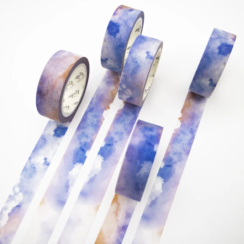 Dream Sky Washi Tape Set DIY Office Stationery Masking Paper Tape Decorative Scrapbook Sticky Stickers 1PCS
Dream Sky Washi Tape Set DIY Office Stationery Masking Paper Tape Decorative Scrapbook Sticky Stickers 1PCS