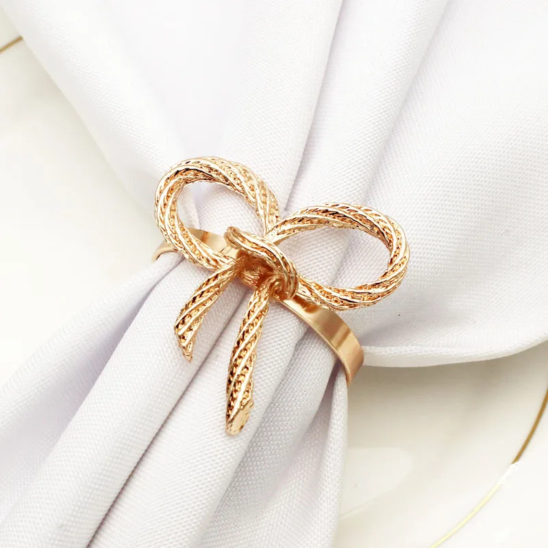 3PCS Hotel rose gold napkin buckle bow tie napkin ring metal Dinner Parties Wedding Home Party Tableware Decoration
3PCS Hotel rose gold napkin buckle bow tie napkin ring metal Dinner Parties Wedding Home Party Tableware Decoration