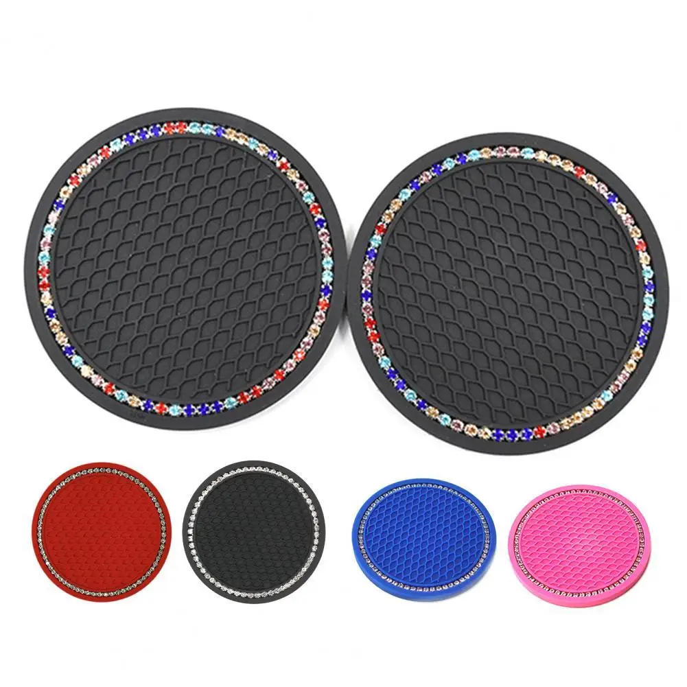 2Pcs Car Coasters Anti-slip Wear-resistant Rhinestone Universal Bottle Pad for Car
2Pcs Car Coasters Anti-slip Wear-resistant Rhinestone Universal Bottle Pad for Car