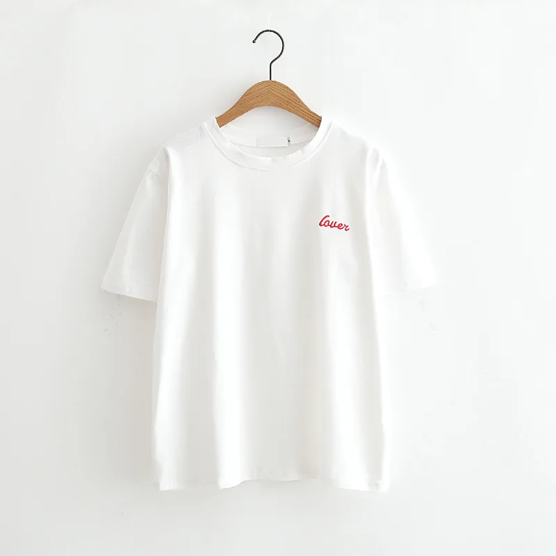 T Shirt Women New t-shirts women 2021 tshirts women O-Neck Short Sleeve Spring/Autumn Broadcloth Appliques
T Shirt Women New t-shirts women 2021 tshirts women O-Neck Short Sleeve Spring/Autumn Broadcloth Appliques