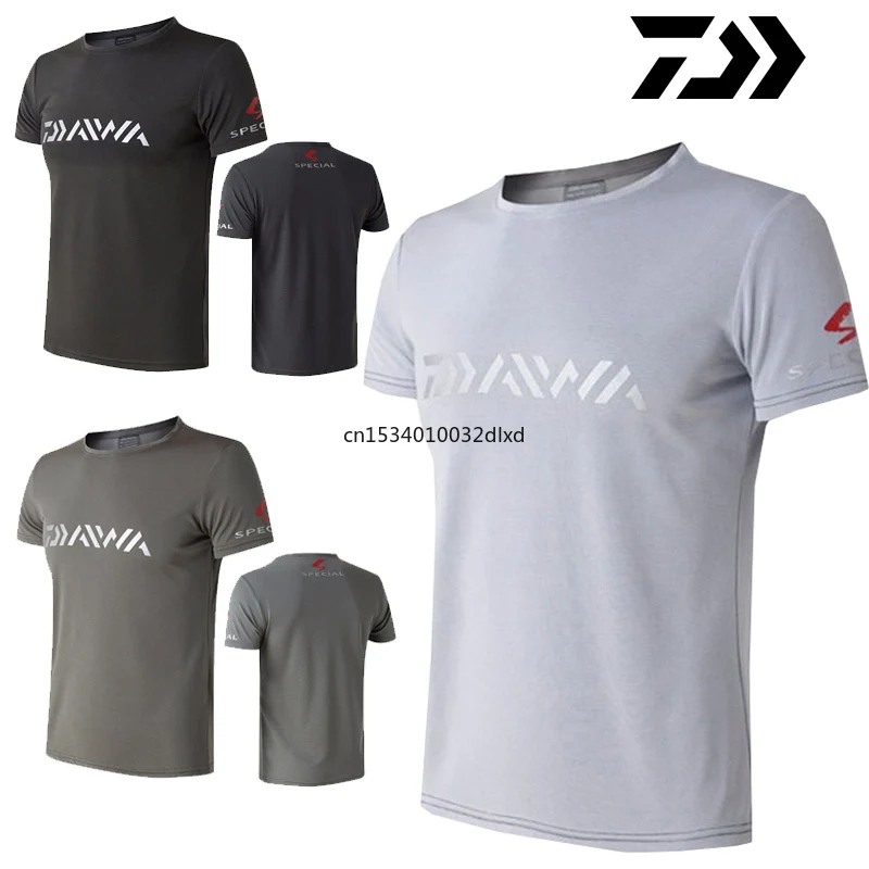2021 Comfortable Daiwa Men Fishing Clothing Short Sleeve Summer Fishing T-shirt Breathable Quick Dry DAWA Fishing Clothes
2021 Comfortable Daiwa Men Fishing Clothing Short Sleeve Summer Fishing T-shirt Breathable Quick Dry DAWA Fishing Clothes