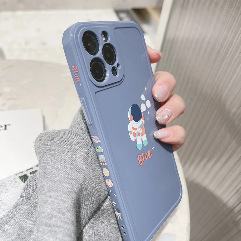 Милый синий чехол для телефона с астронавтом, силиконовый чехол для Iphone Xs Max Xr X 7 8 13 11 12 Mini Pro Max, защитный чехол, чехлы
Милый синий чехол для телефона с астронавтом, силиконовый чехол для Iphone Xs Max Xr X 7 8 13 11 12 Mini Pro Max, защитный чехол, чехлы
