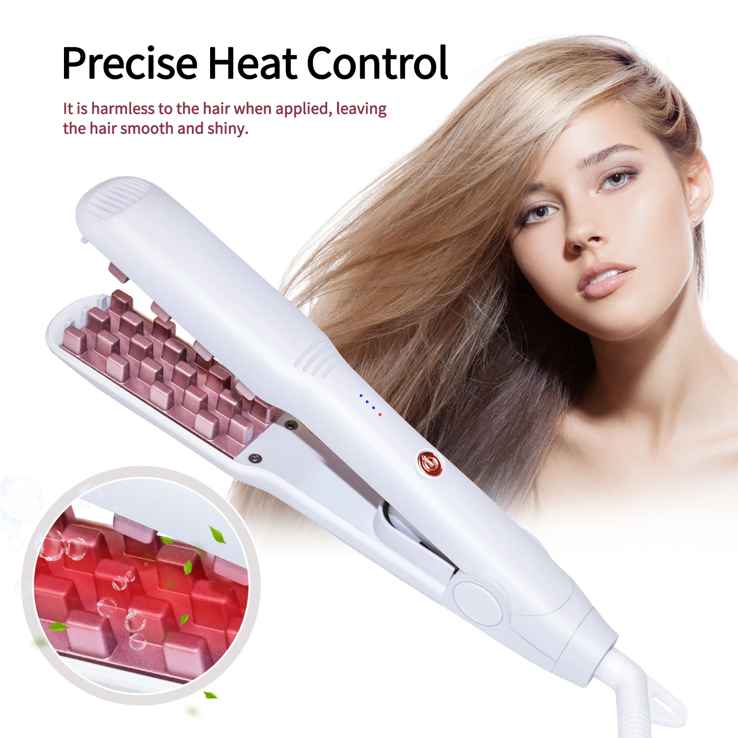 

Hair Volumizing Iron Corn Crimper Hair Straightener Fluffy Corrugated Hair Irons Hair Curler Waves Comb Curling Irons Tong Tool