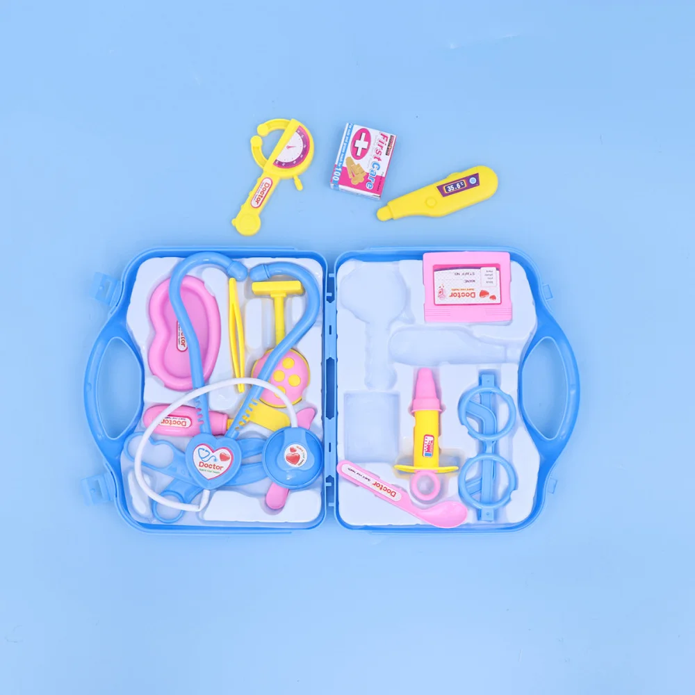 Children's Little Set Tool Kits Pretend Play Role Play Sets Stethoscope Toys with Suitcase for Kids Toddl
Children's Little Set Tool Kits Pretend Play Role Play Sets Stethoscope Toys with Suitcase for Kids Toddl