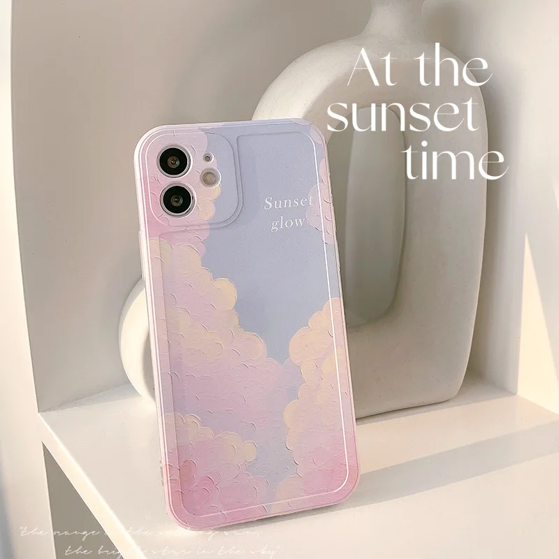 Ins Art Retro Gradient Clouds Sky Phone Case For iPhone 12 Mini 11 Pro Max X Xs Max Xr 7 8 Puls SE 2020 Cases Soft TPU Cover
Ins Art Retro Gradient Clouds Sky Phone Case For iPhone 12 Mini 11 Pro Max X Xs Max Xr 7 8 Puls SE 2020 Cases Soft TPU Cover