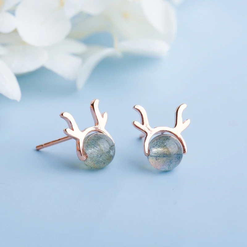 S925 Sterling Silver Christmas Elk Stud Earrings for Women Elk Antler Animal Earrings 2021 Trend Free Shipping
S925 Sterling Silver Christmas Elk Stud Earrings for Women Elk Antler Animal Earrings 2021 Trend Free Shipping