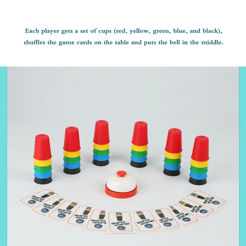 Classic Board Game Card Game Speed Cups With Cards Children Family Board Game Indoor Game Home Entertainment Games Family Games
Classic Board Game Card Game Speed Cups With Cards Children Family Board Game Indoor Game Home Entertainment Games Family Games