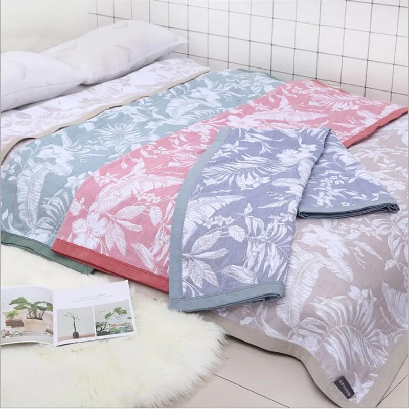 Three Layers 100% Cotton lightweight Muslin Fabric Blanket Soft Washed Cotton Gauze bedding Throw blanket 150*200cm
Three Layers 100% Cotton lightweight Muslin Fabric Blanket Soft Washed Cotton Gauze bedding Throw blanket 150*200cm