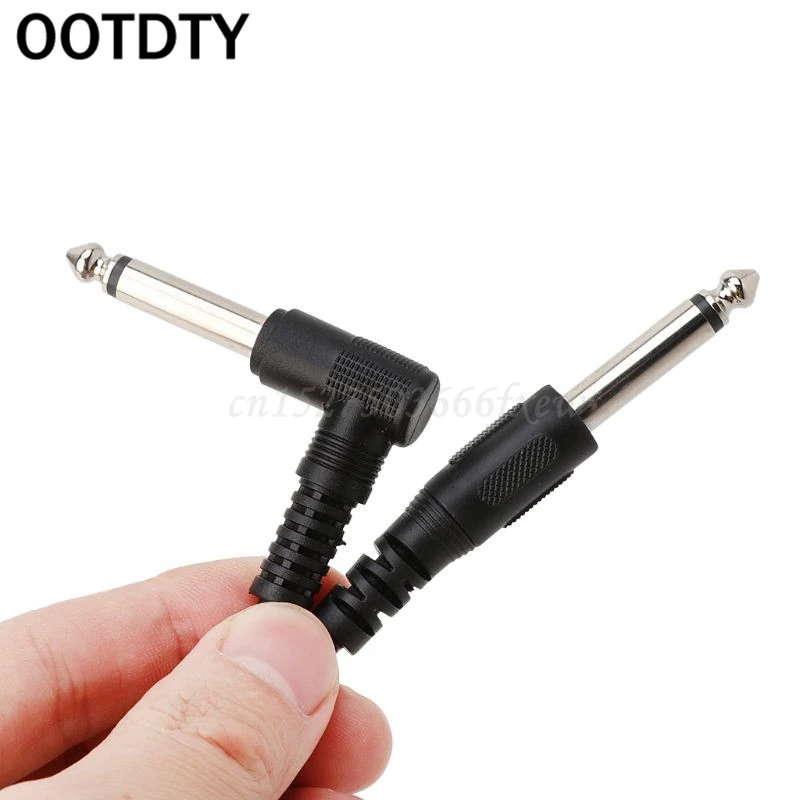 3M/10 Feet Instrument Guitar Audio Cable 6.35mm Straight To Right Angle Plug 
3M/10 Feet Instrument Guitar Audio Cable 6.35mm Straight To Right Angle Plug