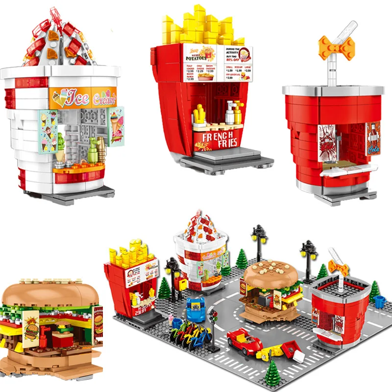 City Street View Building Blocks Kid DIY Hamburg House Blocks Model Figures Assemble Bricks Set Toys Gift
City Street View Building Blocks Kid DIY Hamburg House Blocks Model Figures Assemble Bricks Set Toys Gift