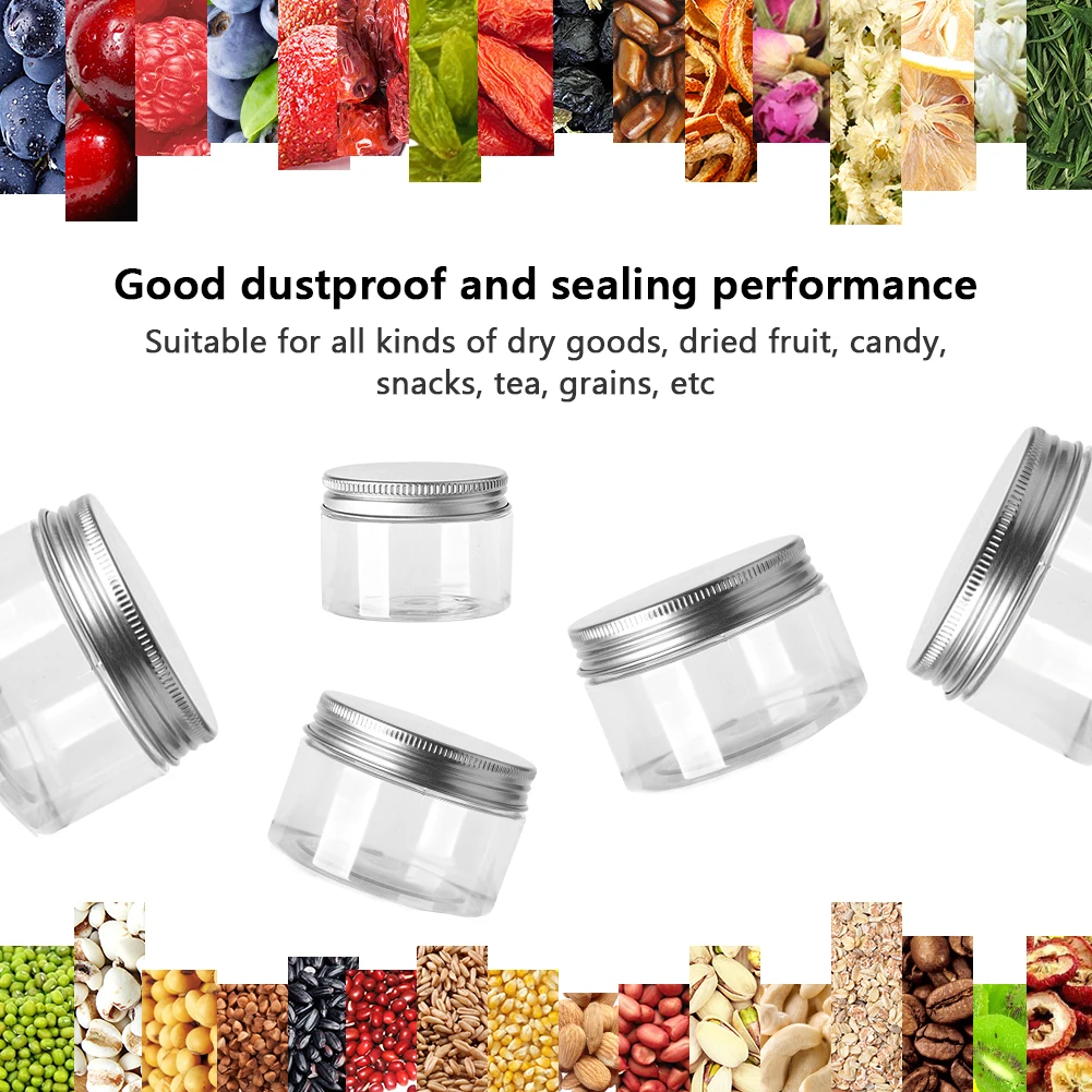 20pcs 30/50/60/80/100/120/150ml Empty Plastic Clear Cosmetic Jars Makeup Container Clear Jar Face Cream Sample Pot Container
20pcs 30/50/60/80/100/120/150ml Empty Plastic Clear Cosmetic Jars Makeup Container Clear Jar Face Cream Sample Pot Container