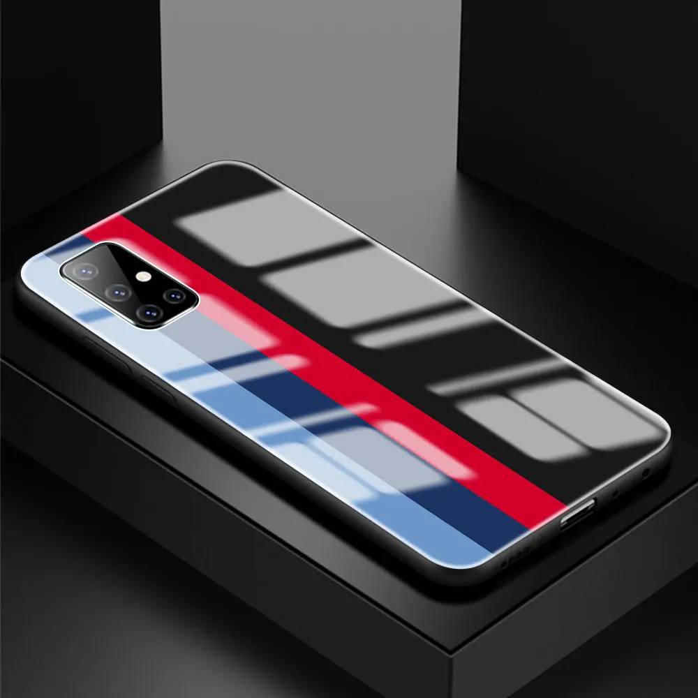 Fashion Phone Case for Samsung Galaxy A51 A50 A71 A70 A31 A21s A40 A41 A30 Tempered Glass Back Cover Car Red Blue Luxury
Fashion Phone Case for Samsung Galaxy A51 A50 A71 A70 A31 A21s A40 A41 A30 Tempered Glass Back Cover Car Red Blue Luxury