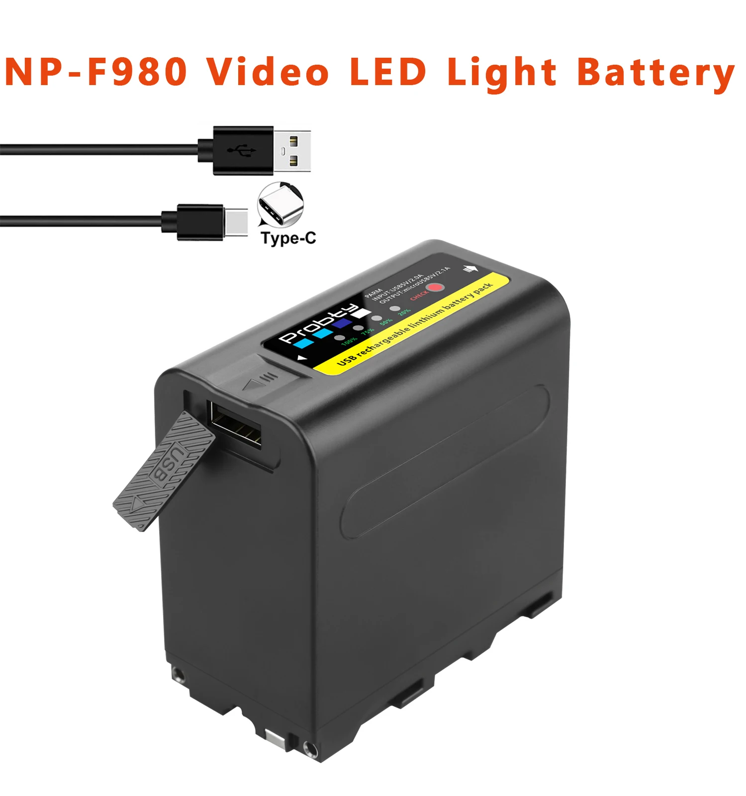 Аккумулятор для NP-F970 F960 8800 мАч | Электроника
