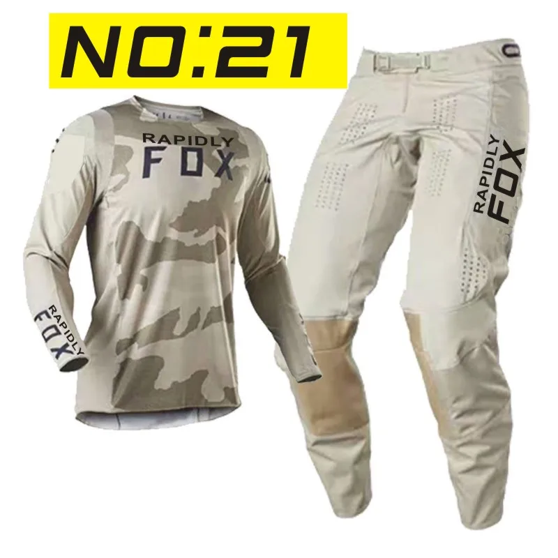 NEW 2021 rapidly FOX 180/360 Motocross Jersey and Pants gear set Combo mx motorcycle clothing mtb Off Road racing suit
NEW 2021 rapidly FOX 180/360 Motocross Jersey and Pants gear set Combo mx motorcycle clothing mtb Off Road racing suit