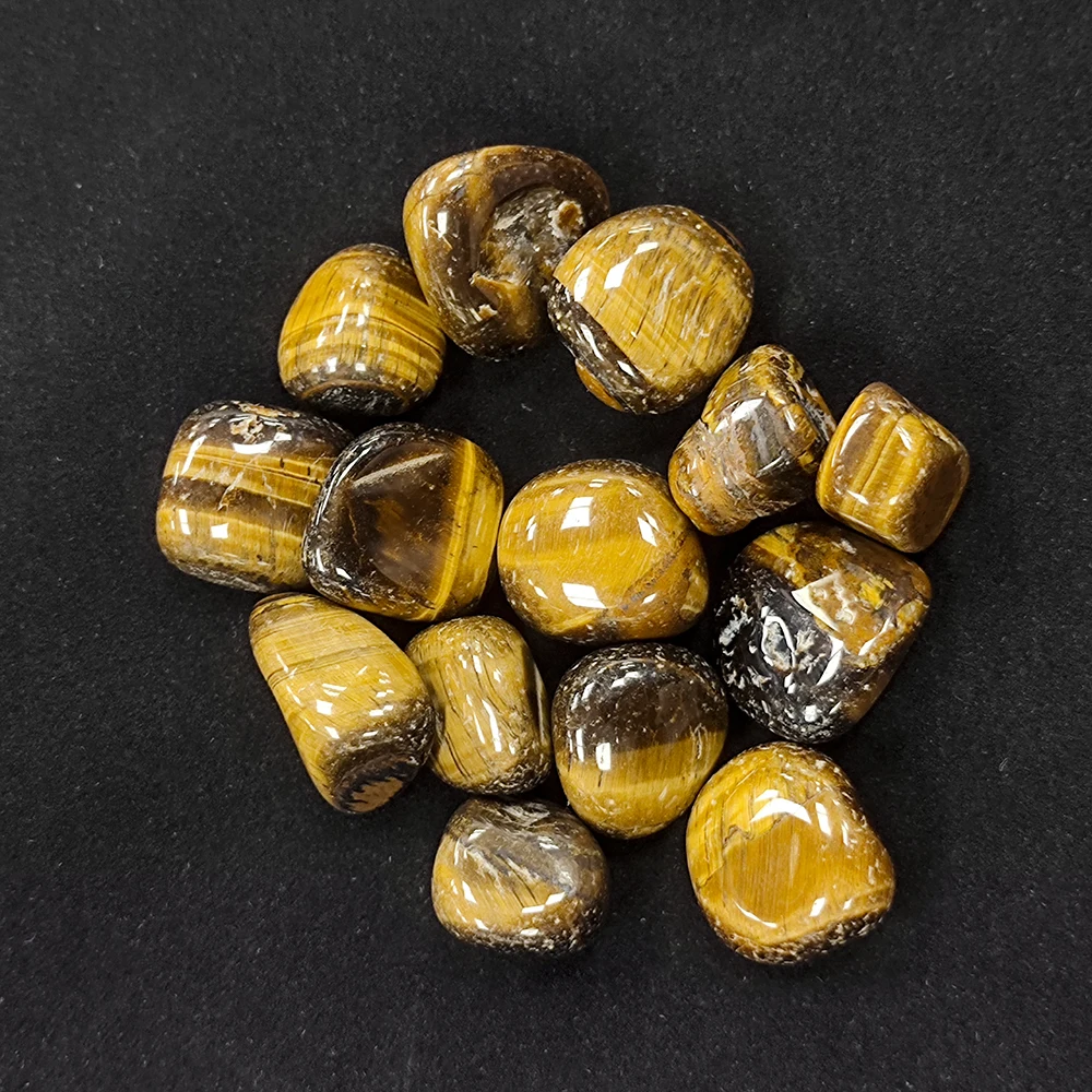 1/2lb Brazilian Tumbled Polished Natural Tiger Eye Stones 1/2 Ib for Wicca, Reiki, and Energy Crystal Healing
1/2lb Brazilian Tumbled Polished Natural Tiger Eye Stones 1/2 Ib for Wicca, Reiki, and Energy Crystal Healing