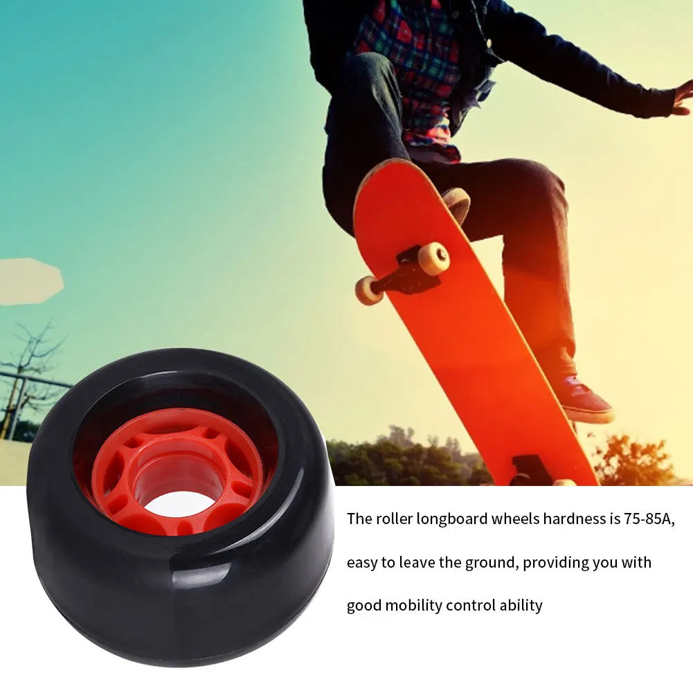 75-85A Skateboard Wheels Roller Longboard Wheels Elastic Cruiser Filmer Replacement Black 4PCS 7x4.2 Cm Skateboard Wheels
75-85A Skateboard Wheels Roller Longboard Wheels Elastic Cruiser Filmer Replacement Black 4PCS 7x4.2 Cm Skateboard Wheels