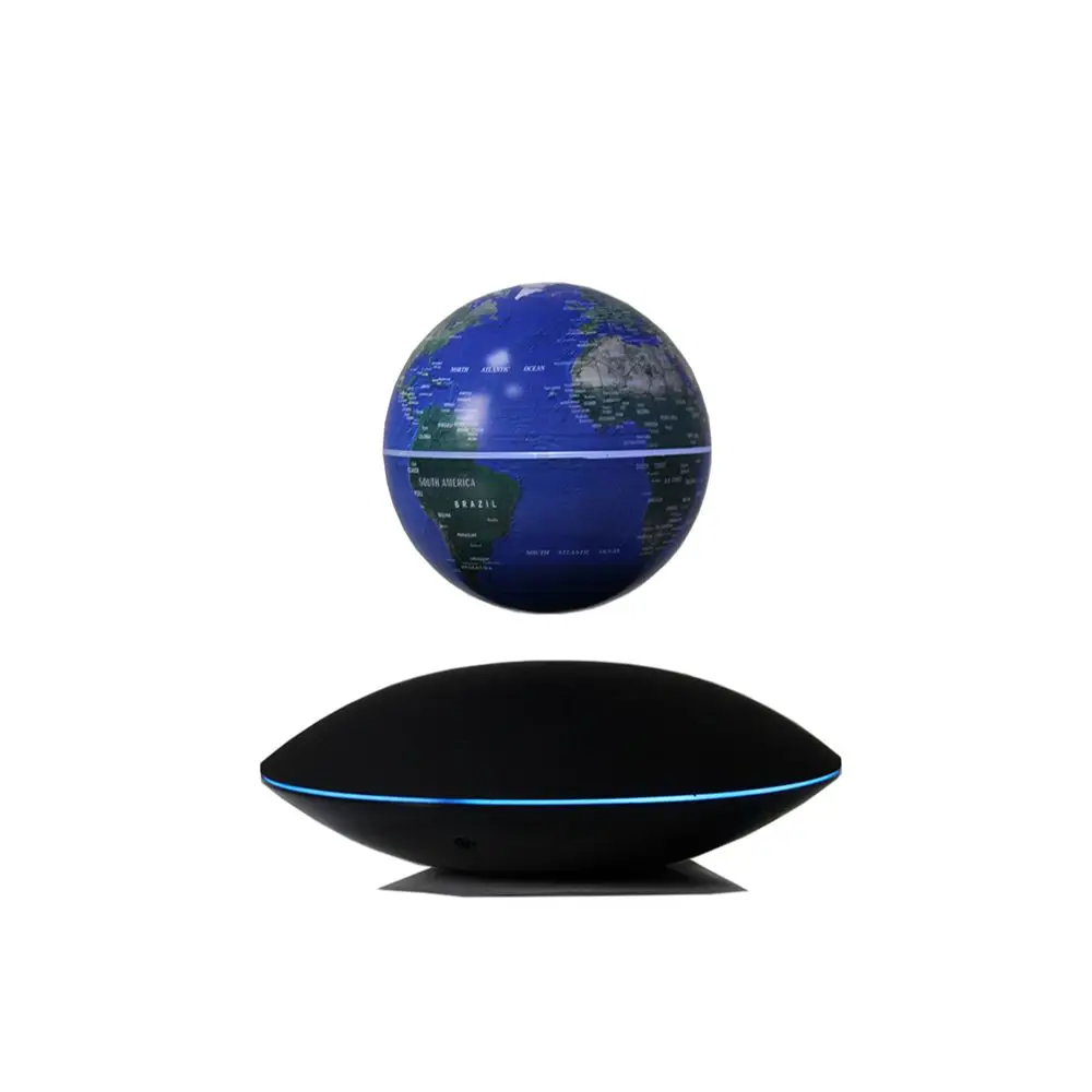 Home Decoration Magnetic Levitation 3 Inch Earth Rotated Floating Globe UFO Shape Base Festival Christmas New Strange Gift
Home Decoration Magnetic Levitation 3 Inch Earth Rotated Floating Globe UFO Shape Base Festival Christmas New Strange Gift