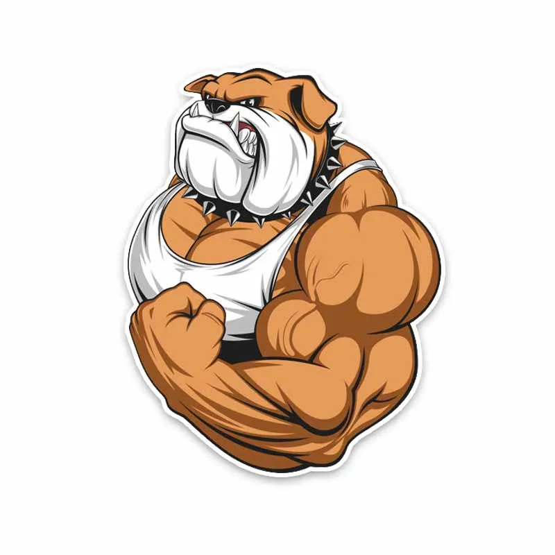 Fuzhen Boutique Decals Exterior Accessories Bulldog Full Color Bodybuilder Colored PVC High Quality Car Sticker Decoration
Fuzhen Boutique Decals Exterior Accessories Bulldog Full Color Bodybuilder Colored PVC High Quality Car Sticker Decoration