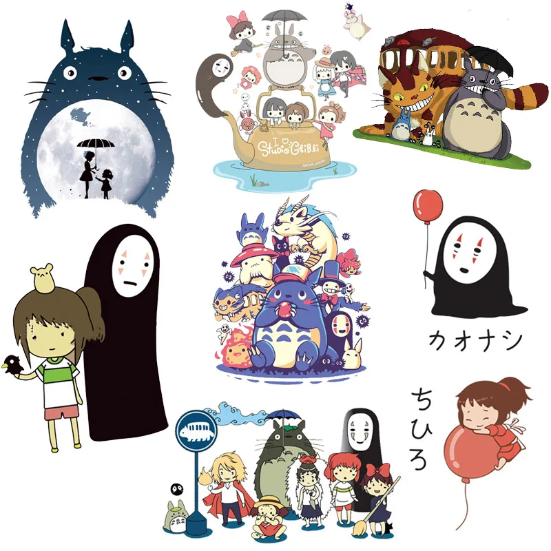 Totoro Patch Iron on Heat Transfer Kawaii Stickers Clothes DIY T-shirt Iron-On Transfers Cartoon Vinyl Applique No Face Man
Totoro Patch Iron on Heat Transfer Kawaii Stickers Clothes DIY T-shirt Iron-On Transfers Cartoon Vinyl Applique No Face Man